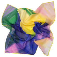 Load image into Gallery viewer, Drift Cotton Scarf is made from soft, breathable cotton and features a vibrant, hand-illustrated design. Ethically crafted and eco-conscious—perfect for adding color and comfort to your everyday look.