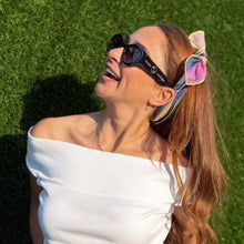 Load image into Gallery viewer, Drift Cotton Scarf is made from soft, breathable cotton and features a vibrant, hand-illustrated design. Ethically crafted and eco-conscious—perfect for adding color and comfort to your everyday look.