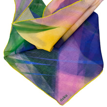 Load image into Gallery viewer, Drift Cotton Scarf is made from soft, breathable cotton and features a vibrant, hand-illustrated design. Ethically crafted and eco-conscious—perfect for adding color and comfort to your everyday look.