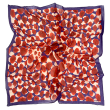 Load image into Gallery viewer, Berry Patch, hand-illustrated Cotton Scarf and Bandana