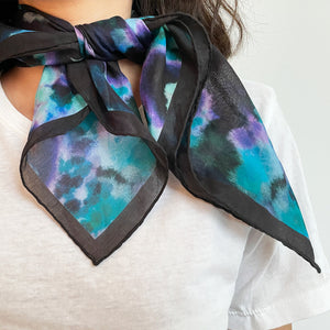 Cloud Forest Cotton Scarf and Bandana Style