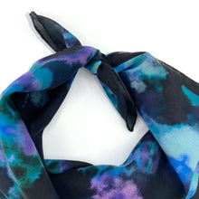 Load image into Gallery viewer, Cloud Forest Cotton Scarf and Bandana knot
