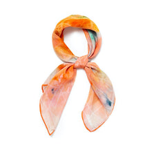 Load image into Gallery viewer, Corality Silk Scarf and Bandana