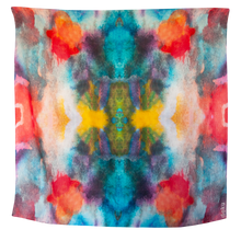 Load image into Gallery viewer, Divine Lands Soft Wool Watercolor Pattern Scarf and Bandana
