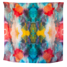Load image into Gallery viewer, Divine Lands Soft Wool Watercolor Pattern Scarf and Bandana