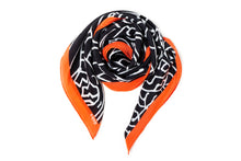 Load image into Gallery viewer, Mazed Silk Scarf Wrapped