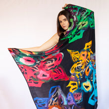 Load image into Gallery viewer, Night Fall Wool Scarf, scarf, doku