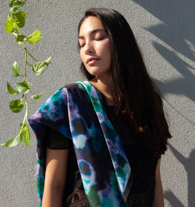 Cloud Forest Silk Scarf and Bandana Style