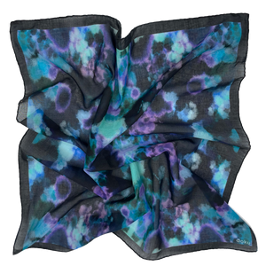 Cloud Forest Cotton Scarf Detail 