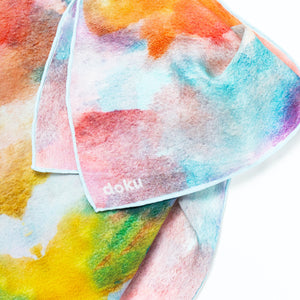 Divine Lands Silk Scarf and Bandana Detail