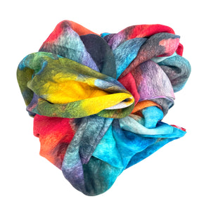 Divine Lands Soft Wool Watercolor Pattern Scarf and Bandana