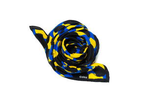 Honey Cove Silk Scarf and Bandana Wrapped