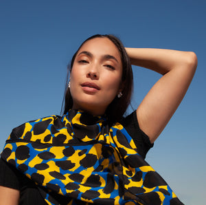 Honey Cove Silk Scarf and Bandana