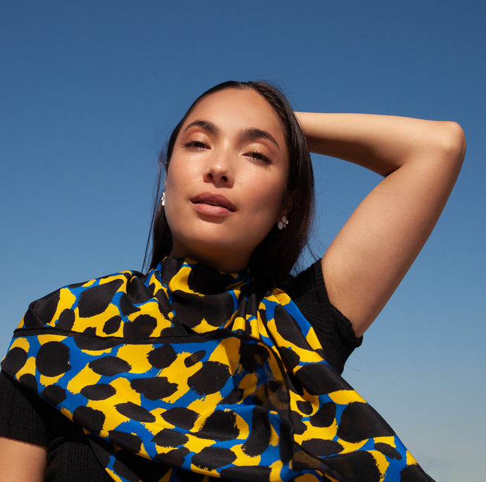 Honey Cove Silk Scarf and Bandana