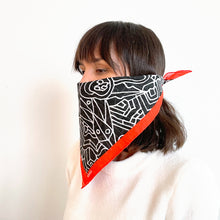 Load image into Gallery viewer, Mazed Cotton Mask and Bandana
