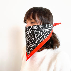 Mazed Cotton Mask and Bandana