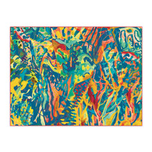 Load image into Gallery viewer, Doku Lush Illustrated Cotton Beach Pareo Sarong Pattern detail

