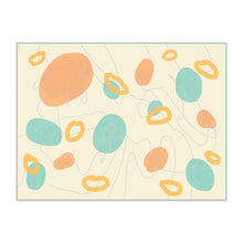 Load image into Gallery viewer, Doku Orbital Pastel Illustrated Cotton Beach Pareo Sarong
