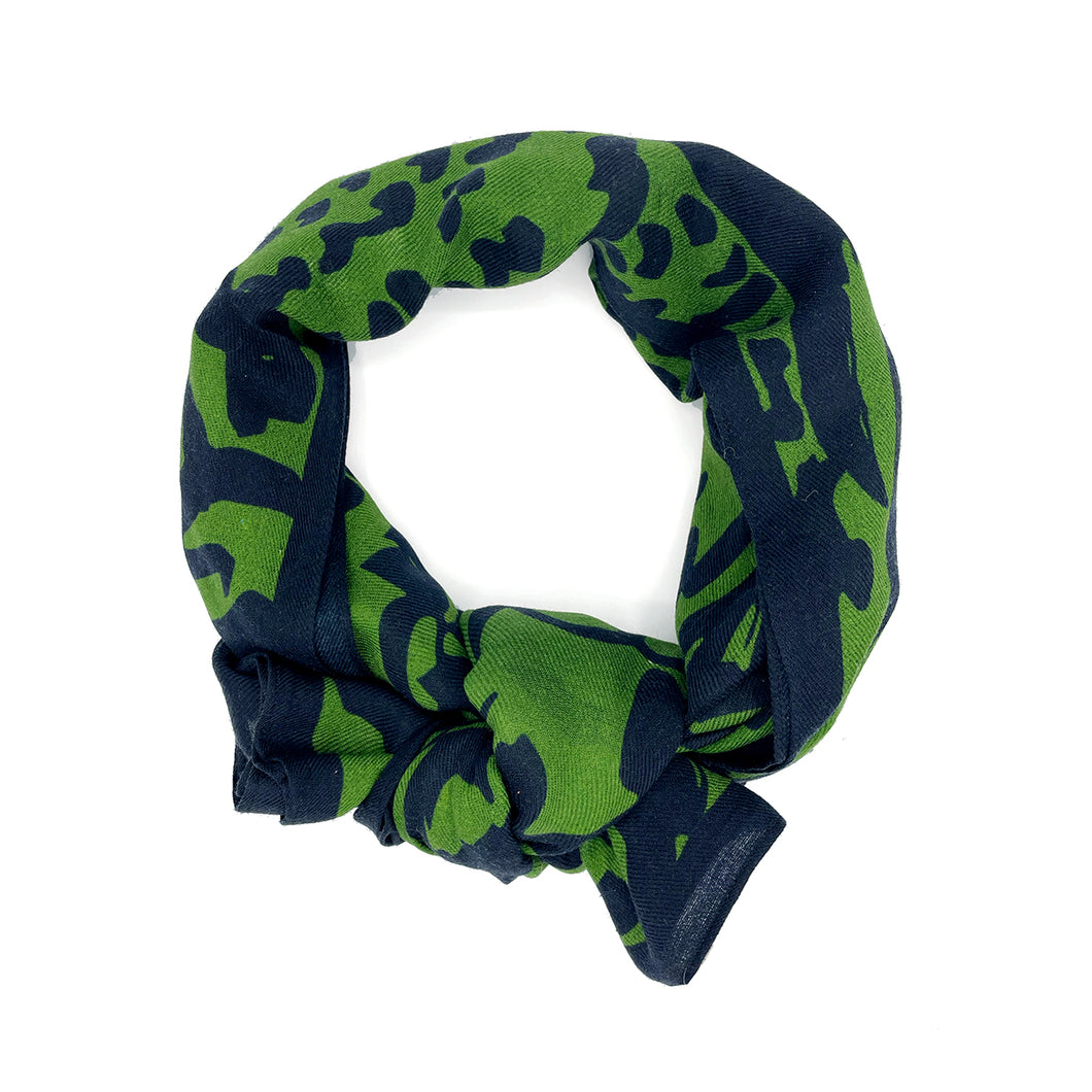 Pickle Forest Wool Scarf