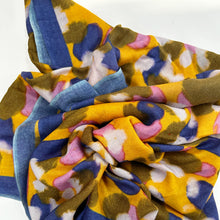 Load image into Gallery viewer, Berry Me Wool Silk Blend Abstract Illustrated Scarf Shawl Headwrap
