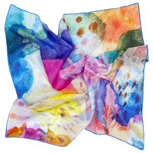 Underworld Illustrated pattern Cotton Scarf and Bandana